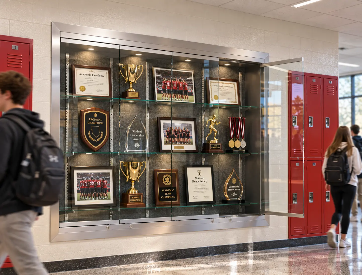 Pivot Display Cases
